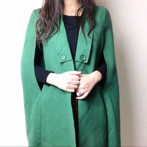 SHEIN Long Cape Coat